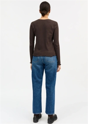 Edie cardigan Dark Brown Skall Studio 